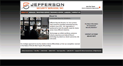 Desktop Screenshot of jefferson-security.com